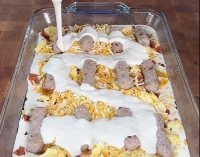 Pancake Breakfast Casserole 8 Pancake Breakfast Casserole