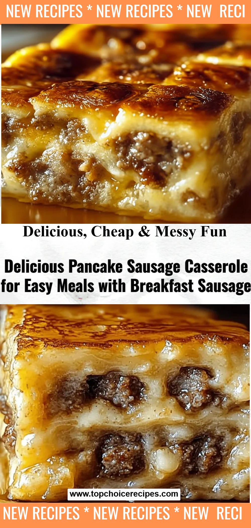 Pancake Sausage Casserole