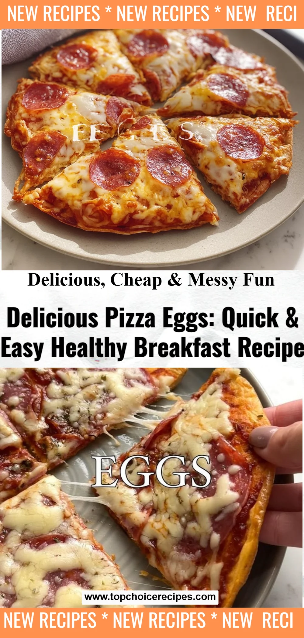 Pizza Eggs 6 Pizza Eggs