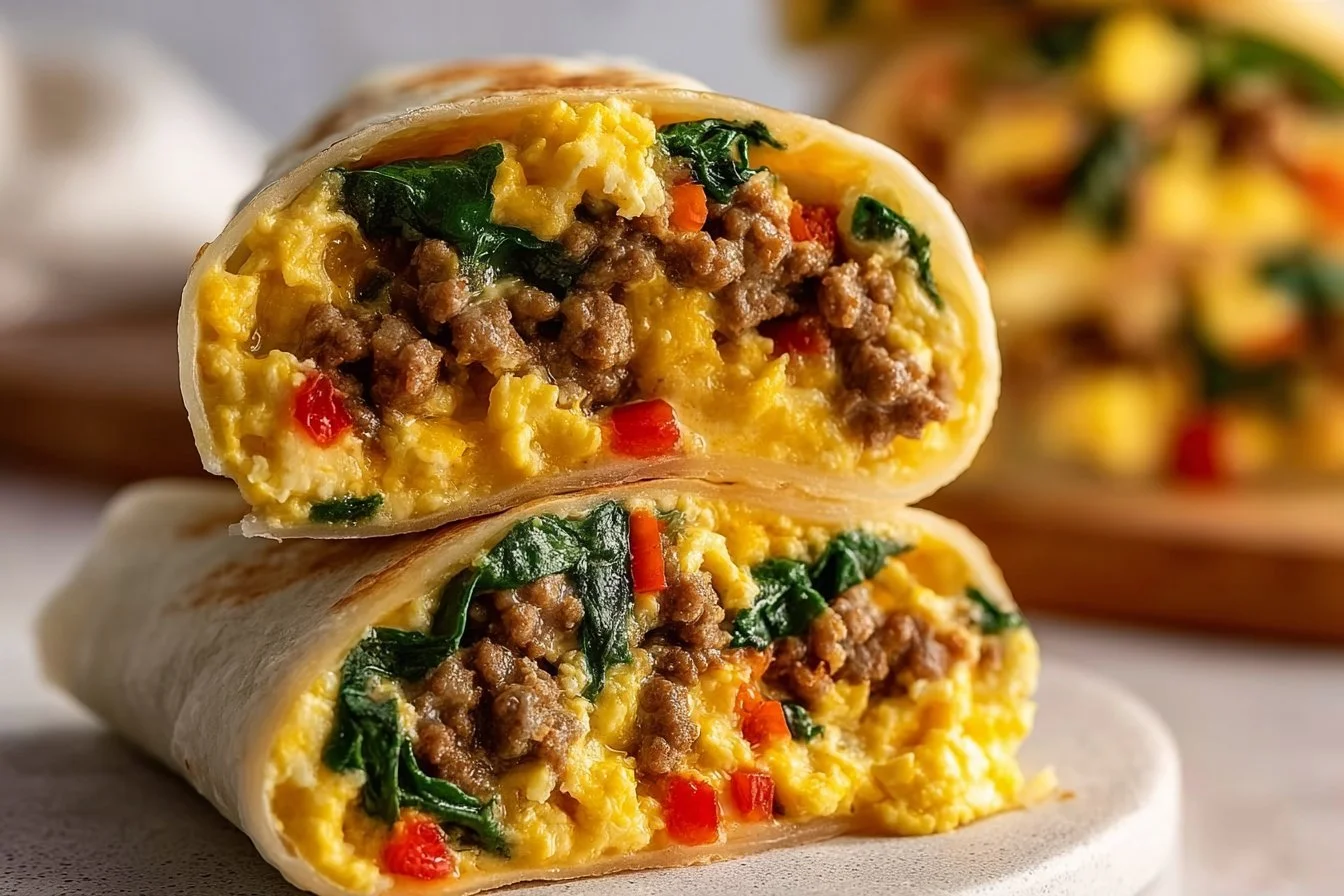 Protein Breakfast Burritos