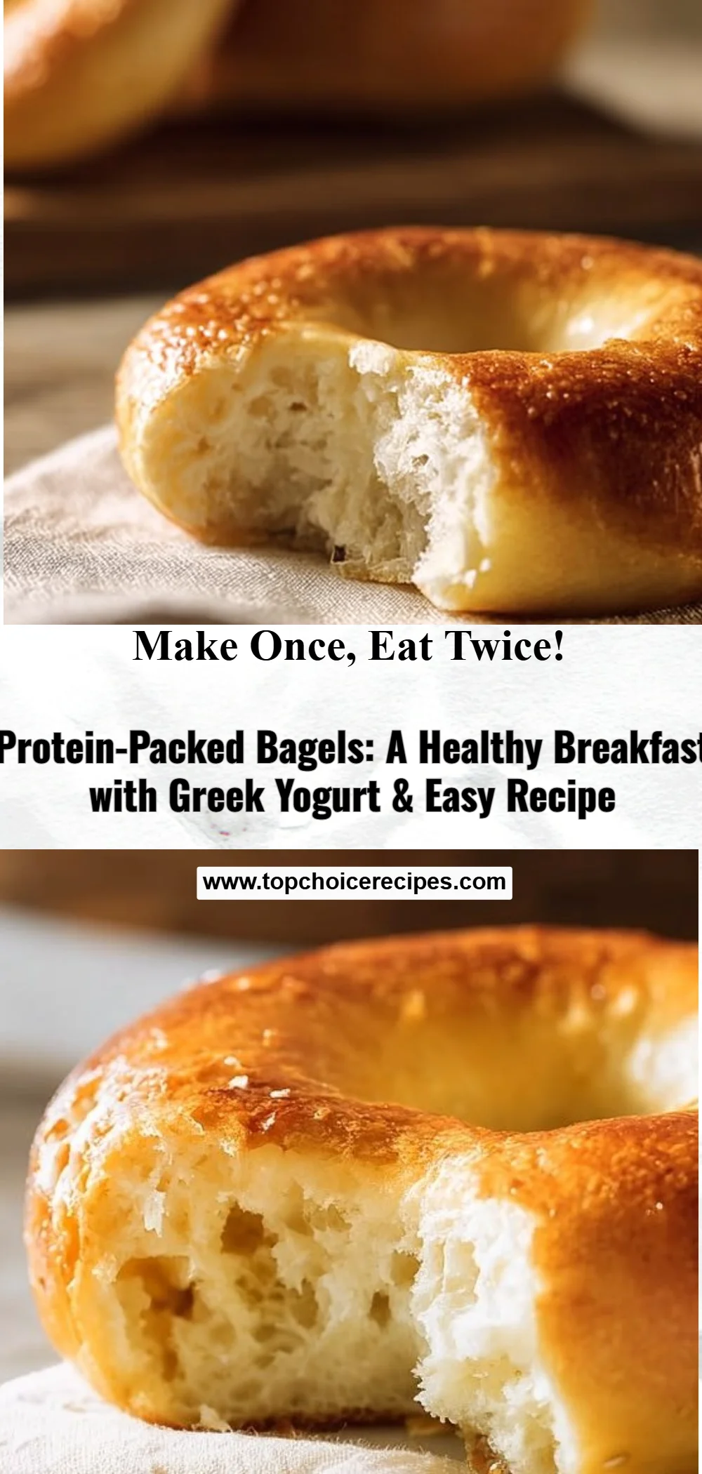 Protein-Packed Bagels 6 Protein-Packed Bagels