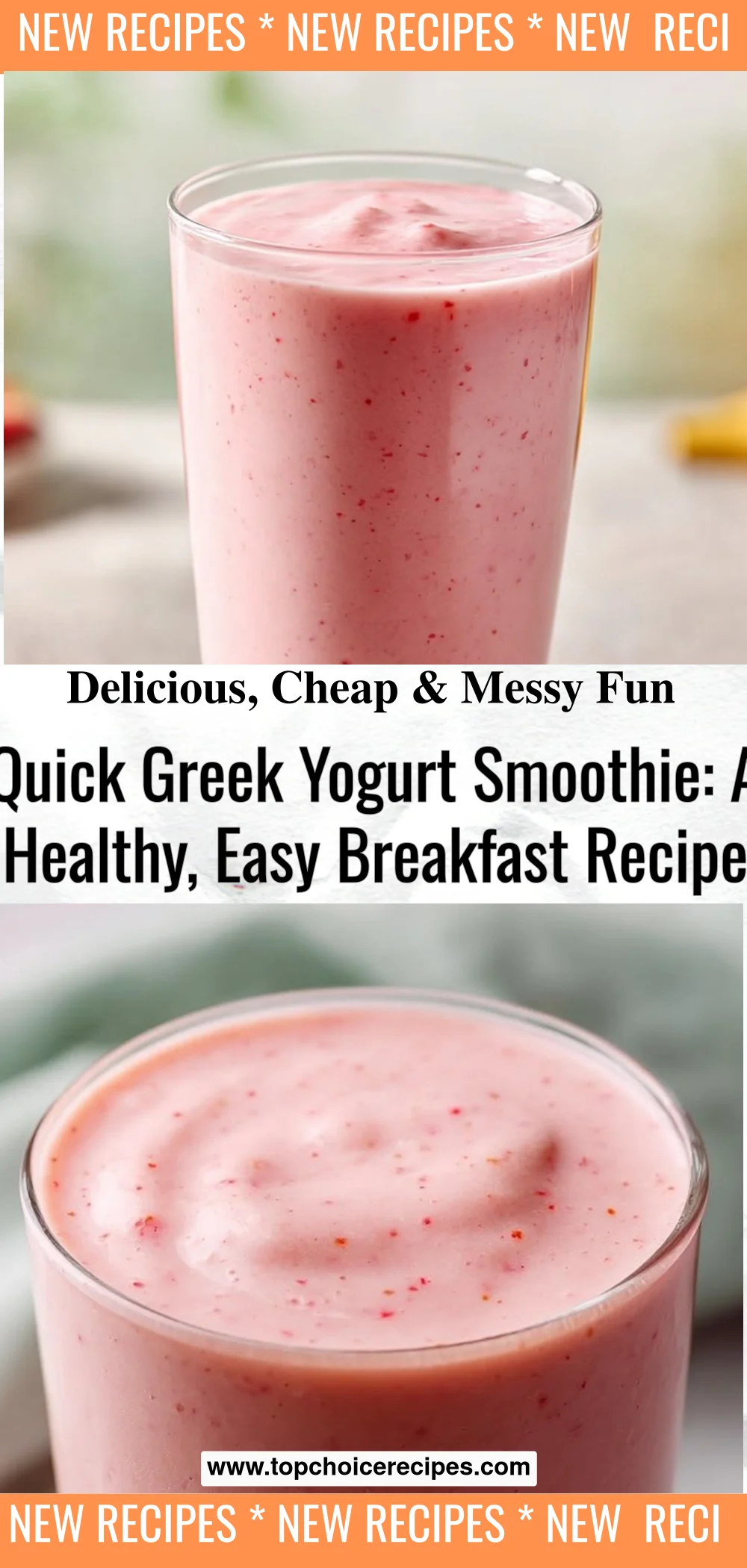 Quick Greek Yogurt Breakfast Smoothie 6 Quick Greek Yogurt Breakfast Smoothie