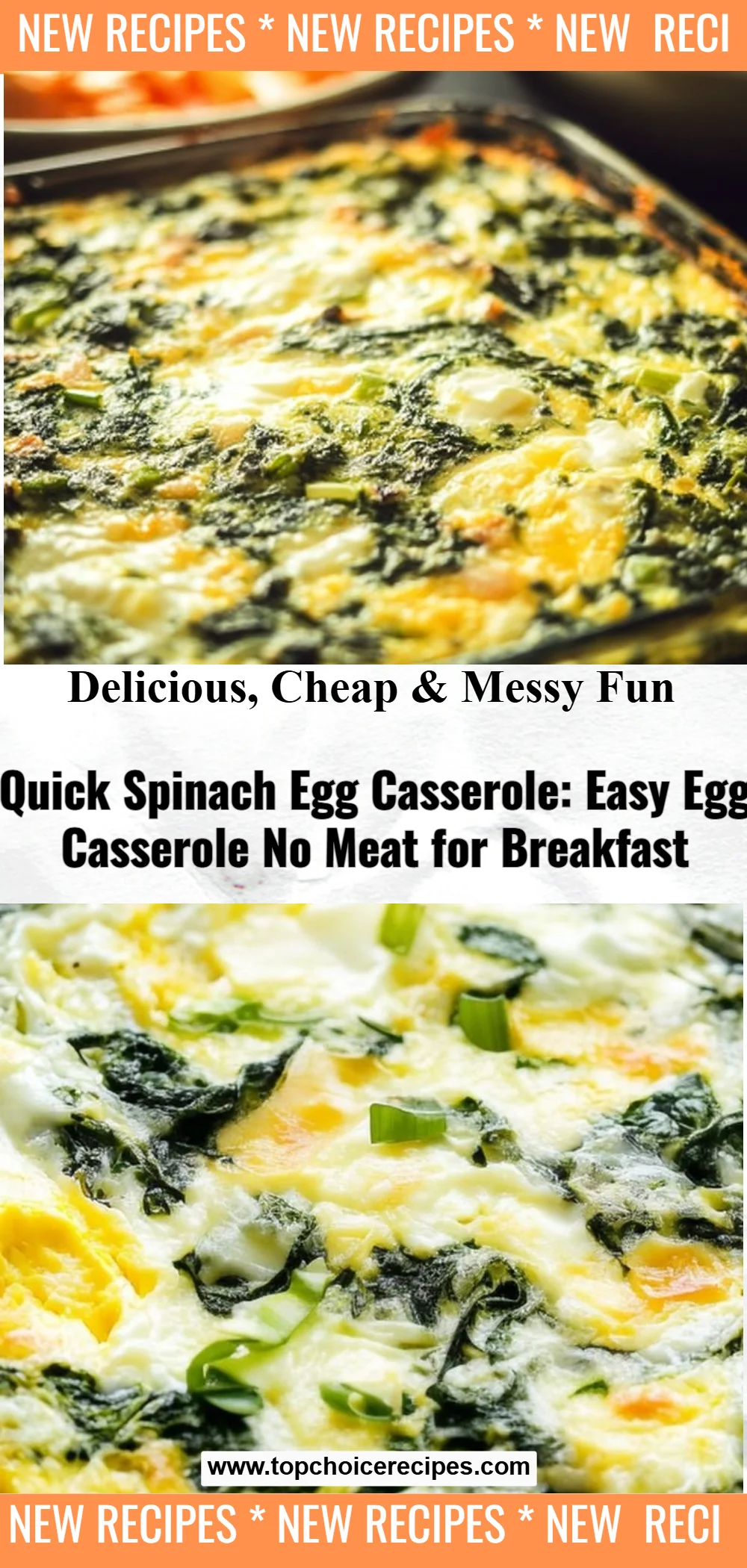 Quick Spinach Egg Casserole 5 Quick Spinach Egg Casserole
