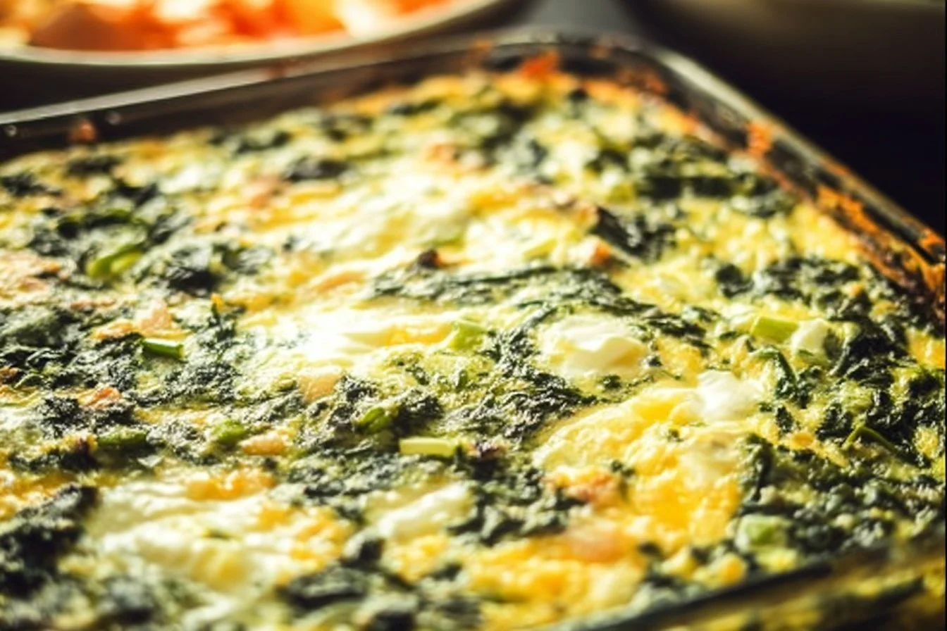 Quick Spinach Egg Casserole 6 Quick Spinach Egg Casserole