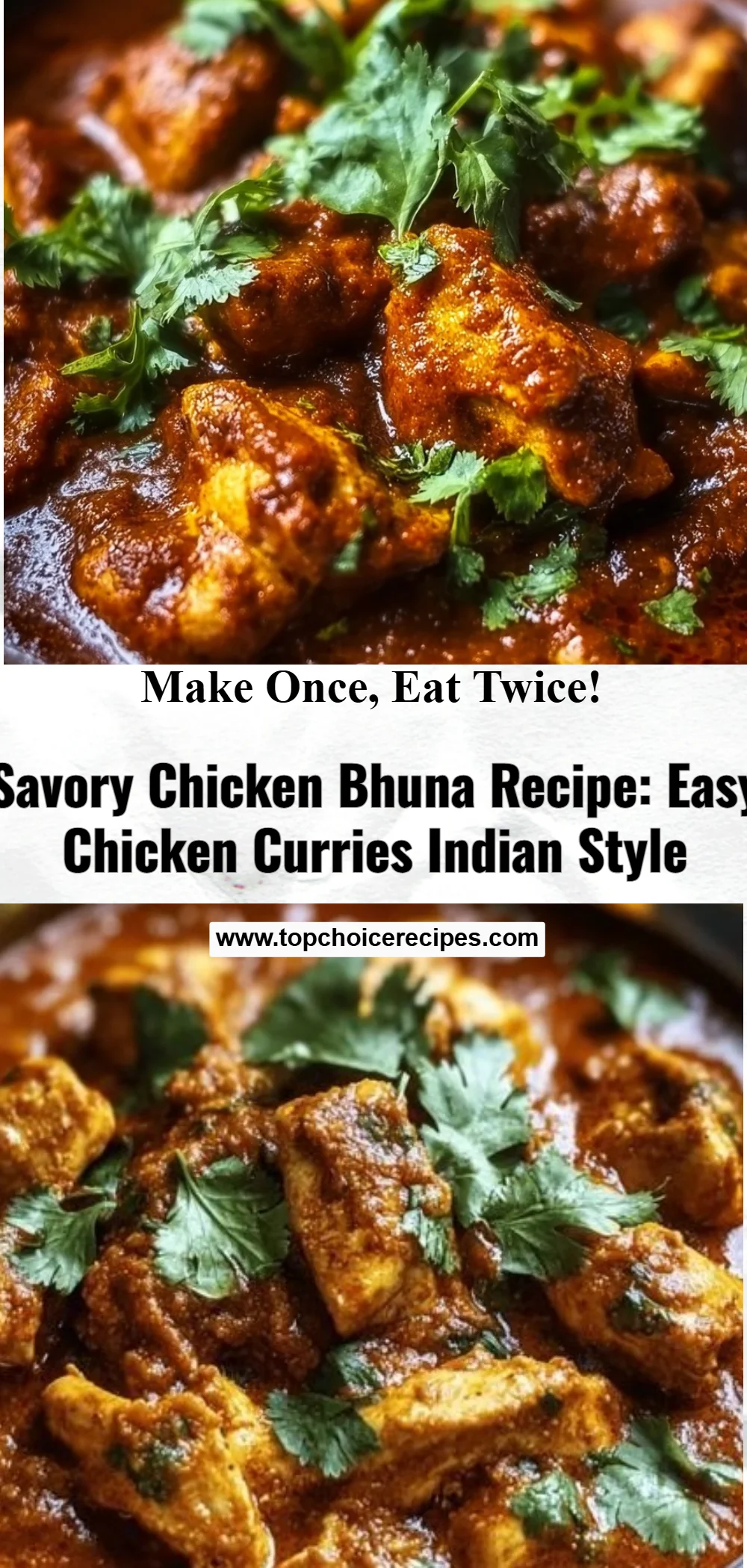 Savory Chicken Bhuna 6 Savory Chicken Bhuna