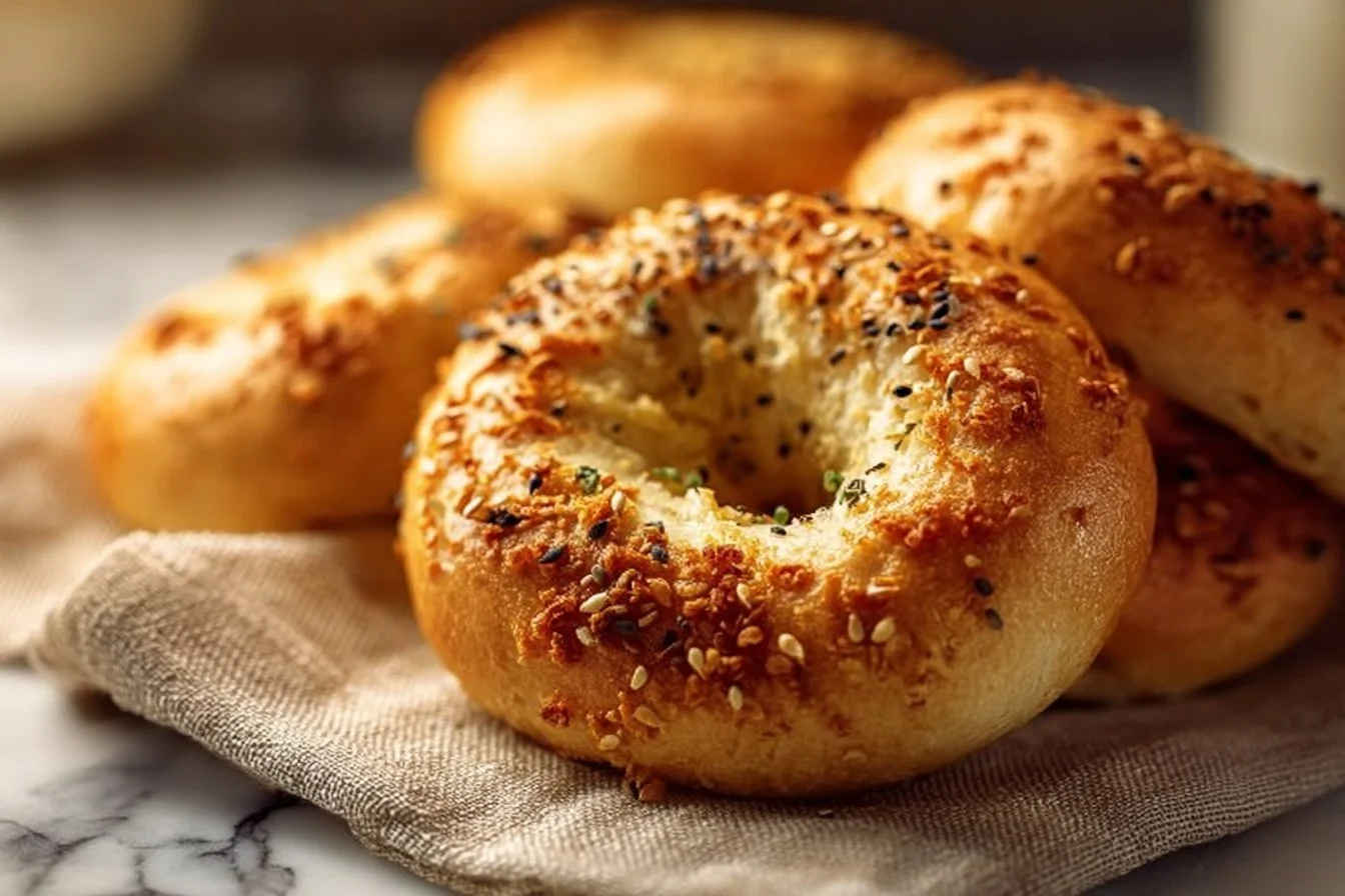 Simple Sourdough Discard Protein Bagels 6 Simple Sourdough Discard Protein Bagels
