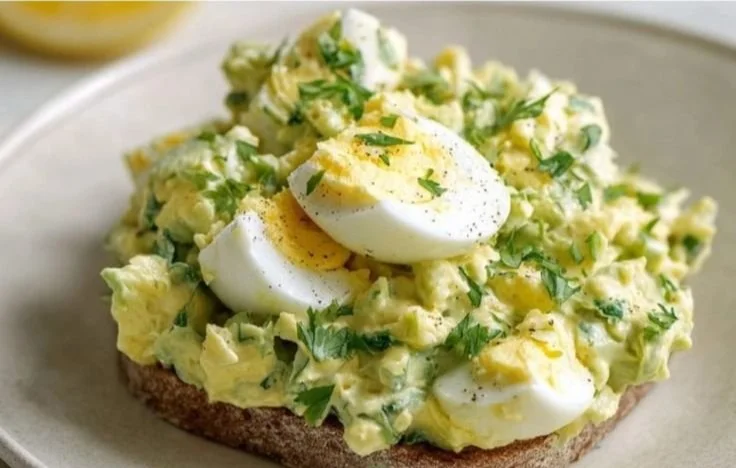 Simple & Zesty Mediterranean Avocado Egg Salad 5 Simple & Zesty Mediterranean Avocado Egg Salad