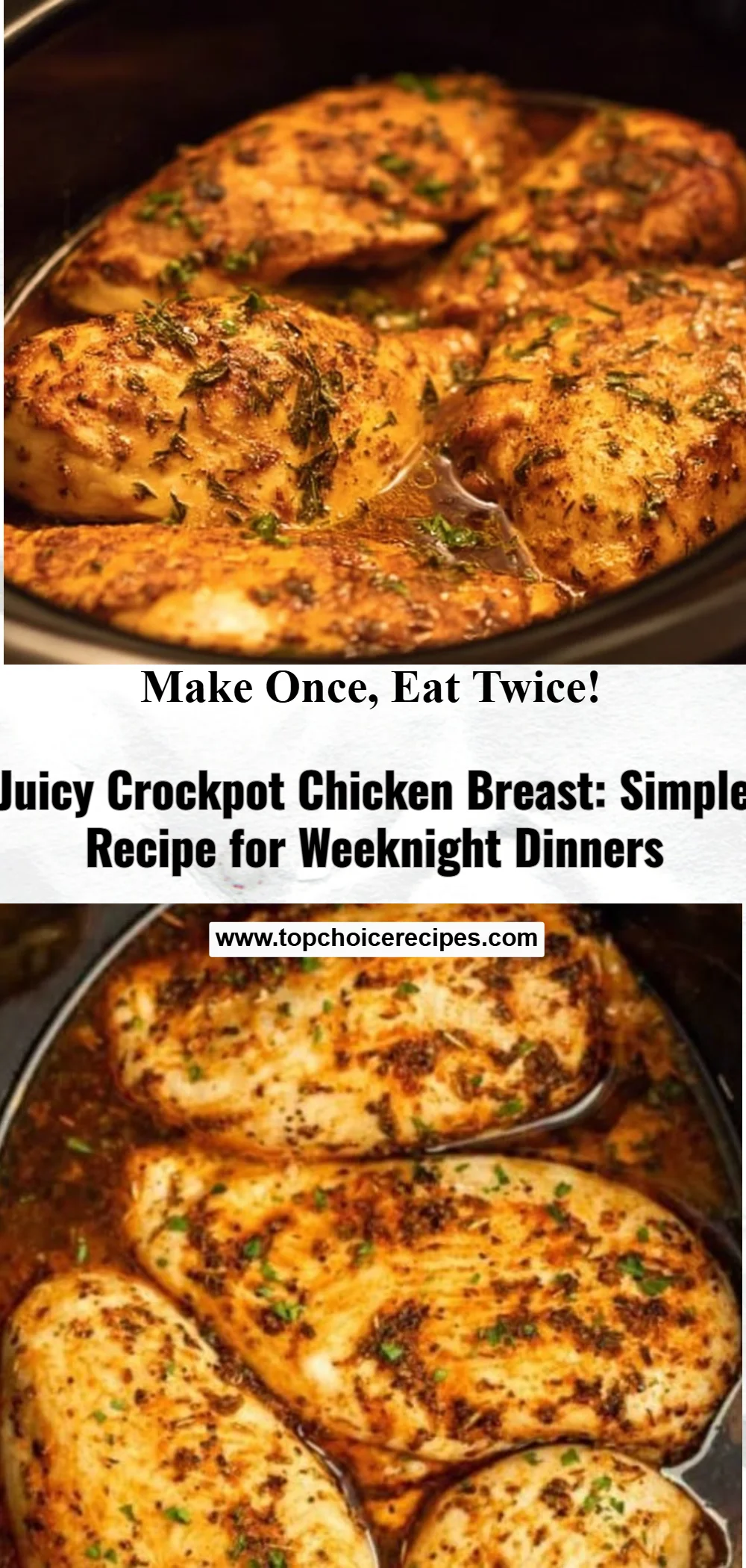 Slow Cooker Chicken Breasts