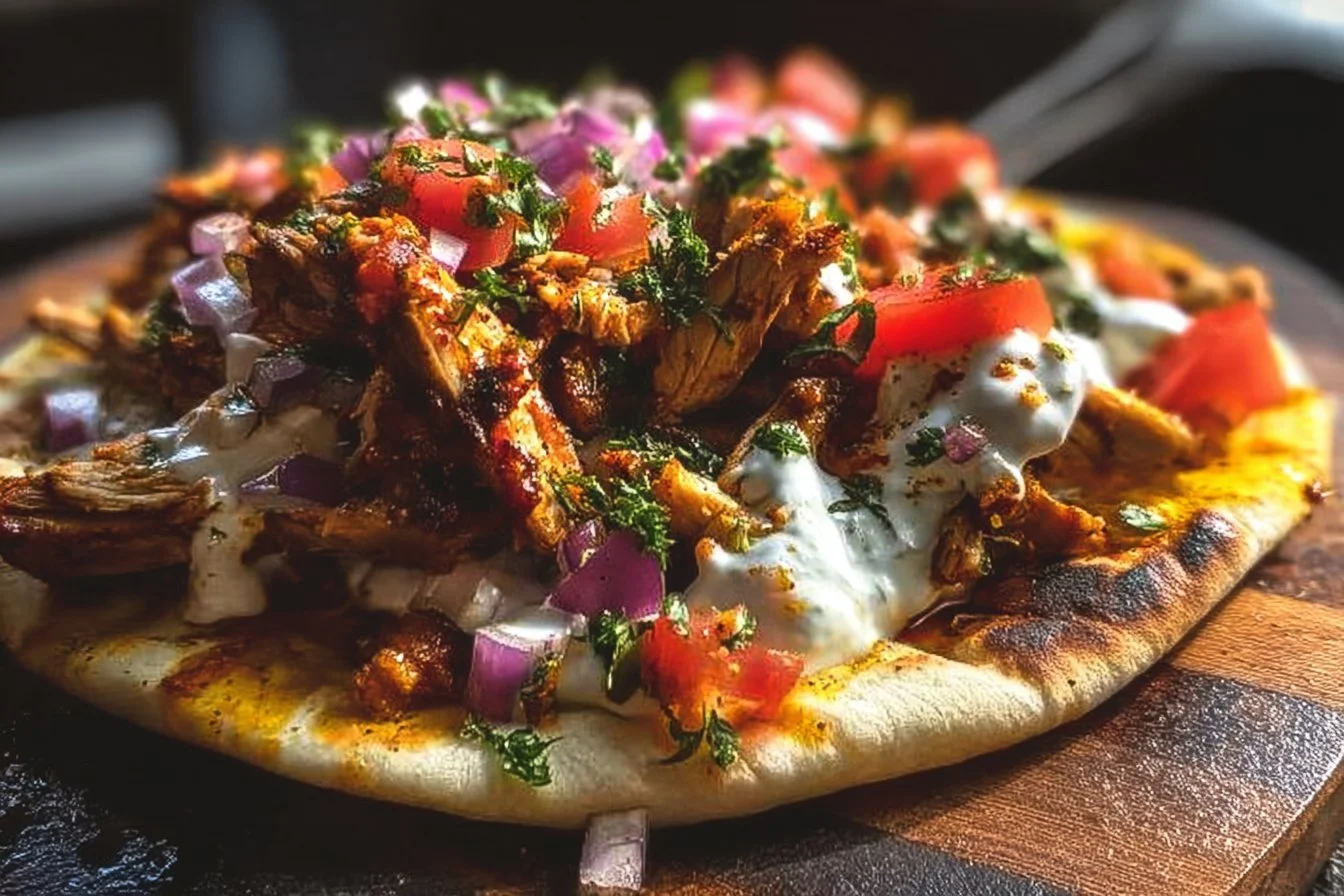 Slow Cooker Chicken Shawarma