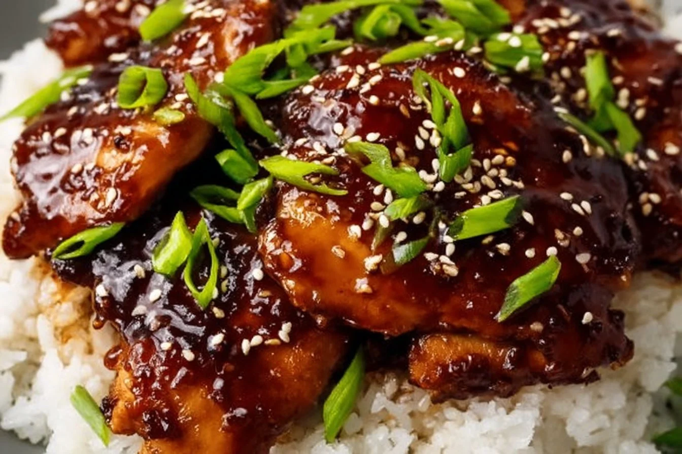 Slow Cooker Honey Garlic Chicken 6 Slow Cooker Honey Garlic Chicken