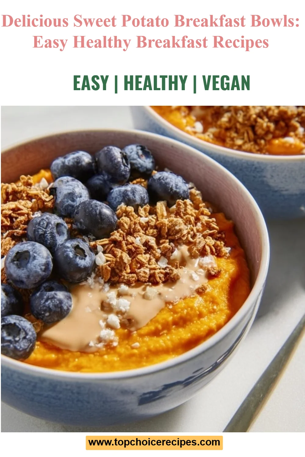 Sweet Potato Breakfast Bowls 6 Sweet Potato Breakfast Bowls