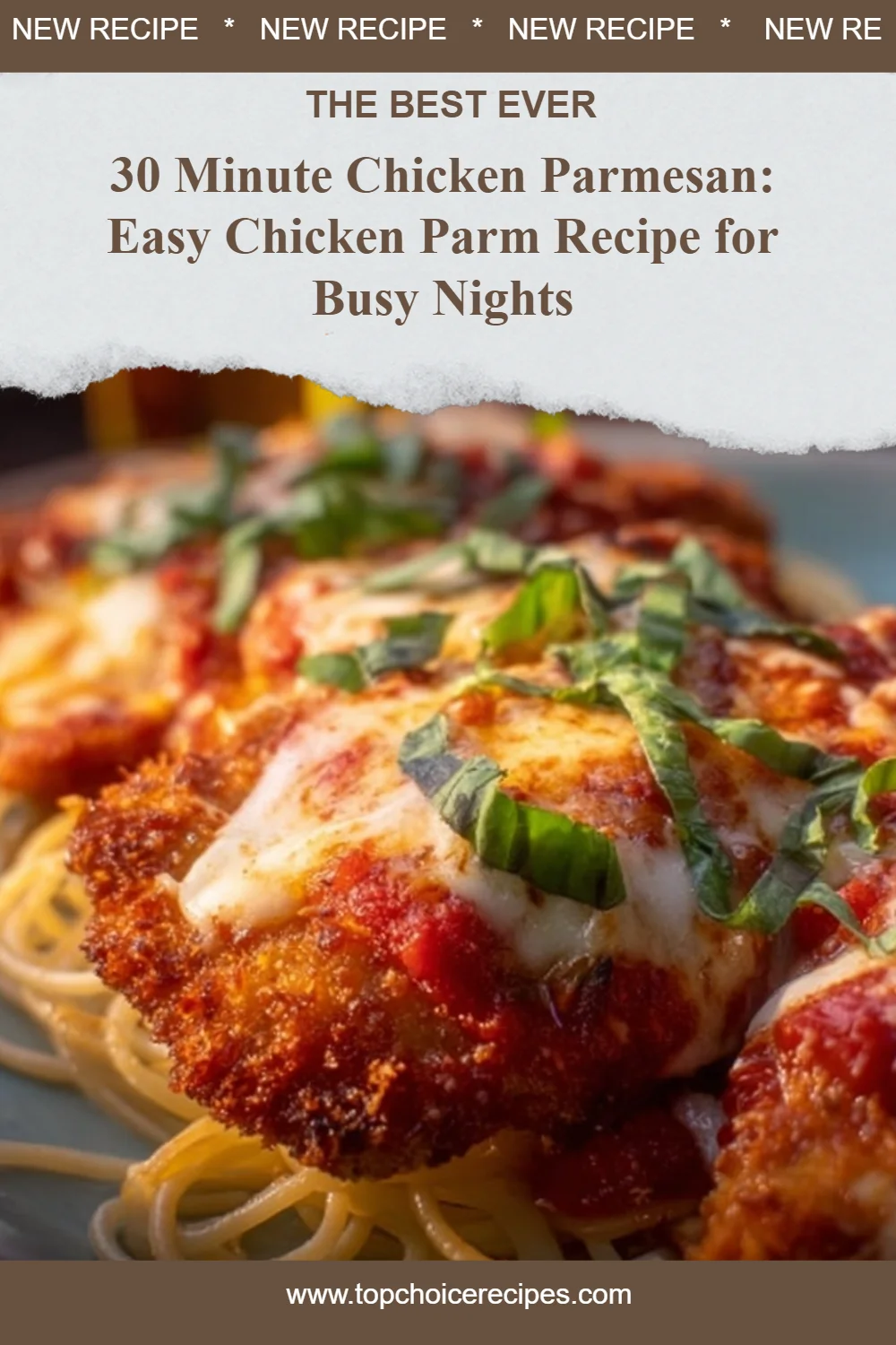 30 Minute Chicken Parmesan 5 30 Minute Chicken Parmesan
