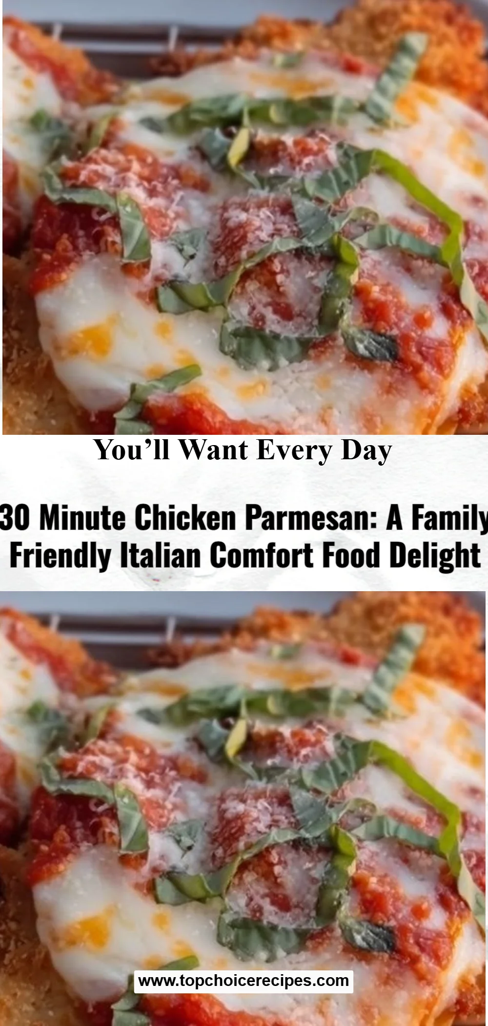 30 Minute Chicken Parmesan 6 30 Minute Chicken Parmesan