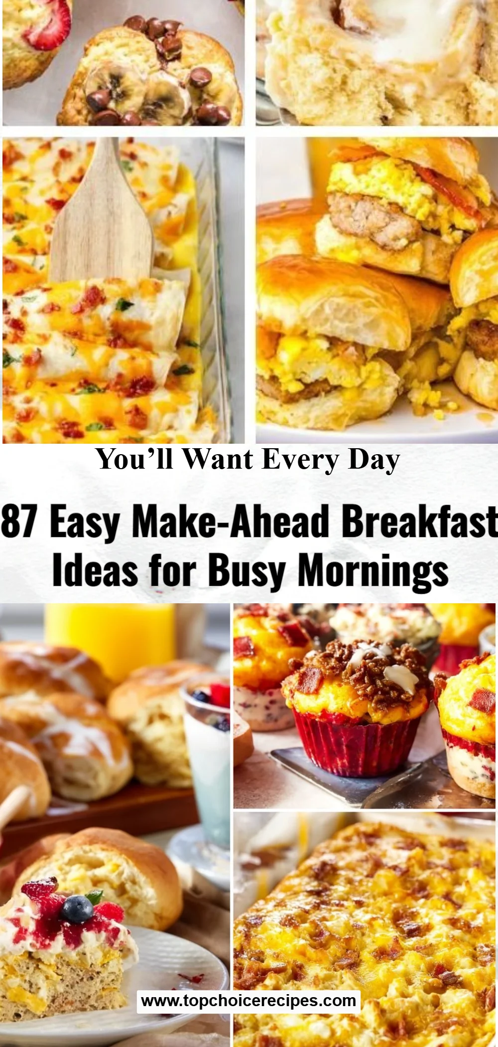 87 Easy Make-Ahead Breakfast Recipes 5 87 Easy Make-Ahead Breakfast Recipes