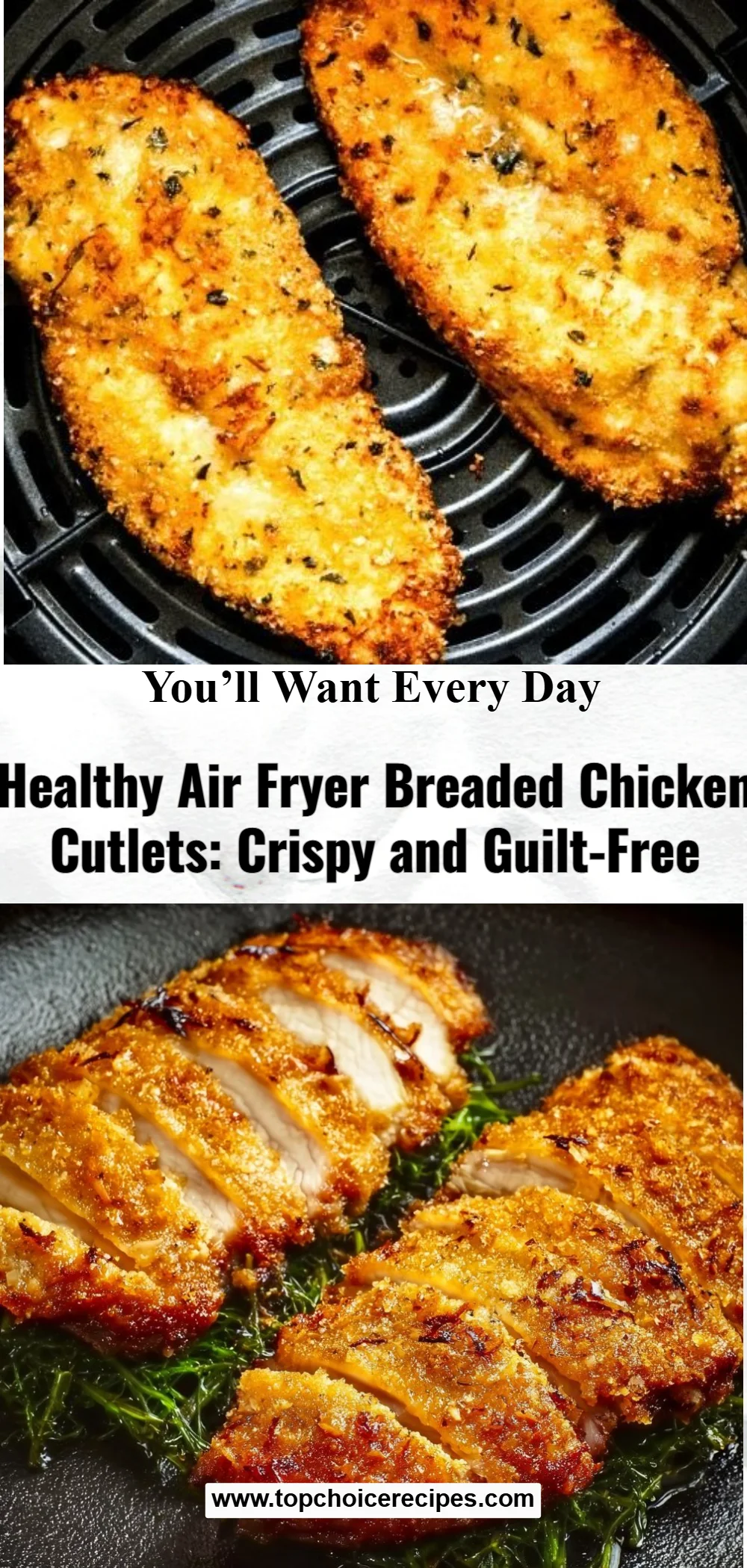 Air Fryer Breaded Chicken Breast