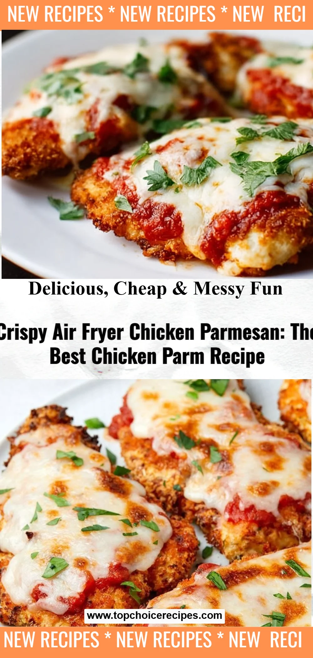 Air Fryer Chicken Parmesan 8 Air Fryer Chicken Parmesan