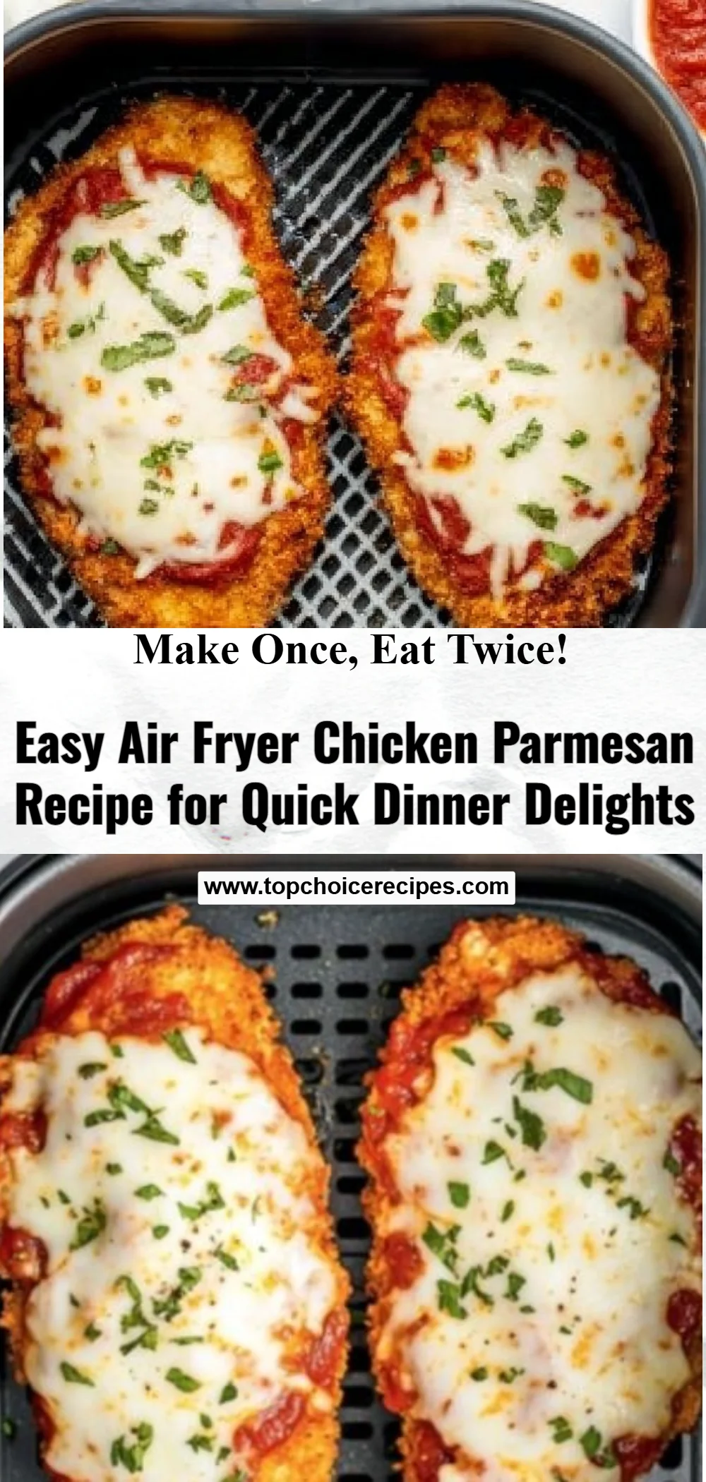Air Fryer Chicken Parmesan