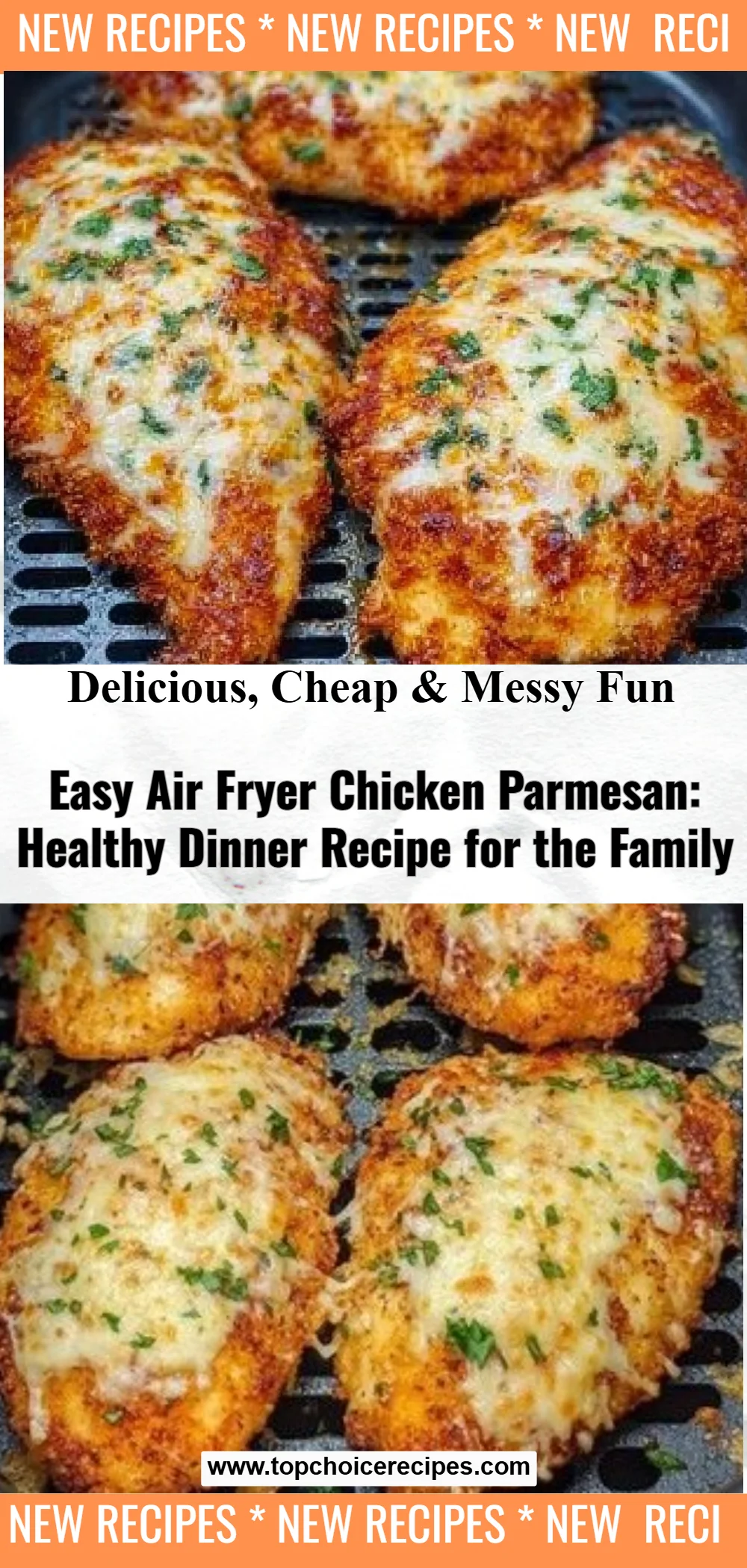 Air Fryer Chicken Parmesan 5 Air Fryer Chicken Parmesan
