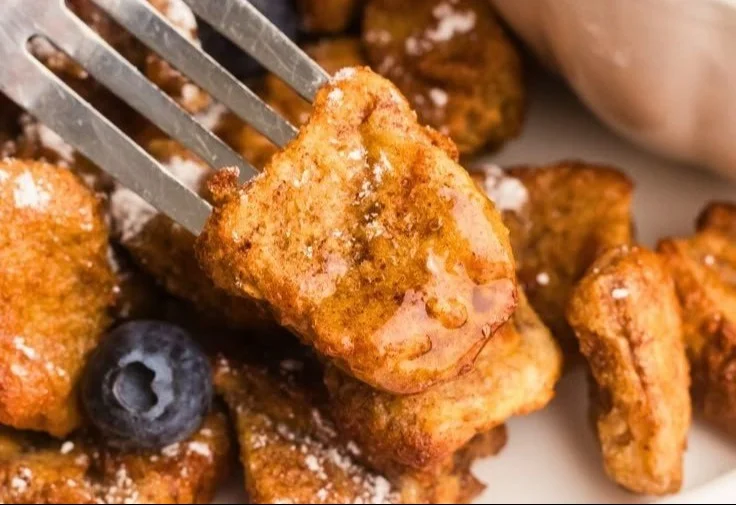 Air Fryer French Toast Bites 8 Air Fryer French Toast Bites
