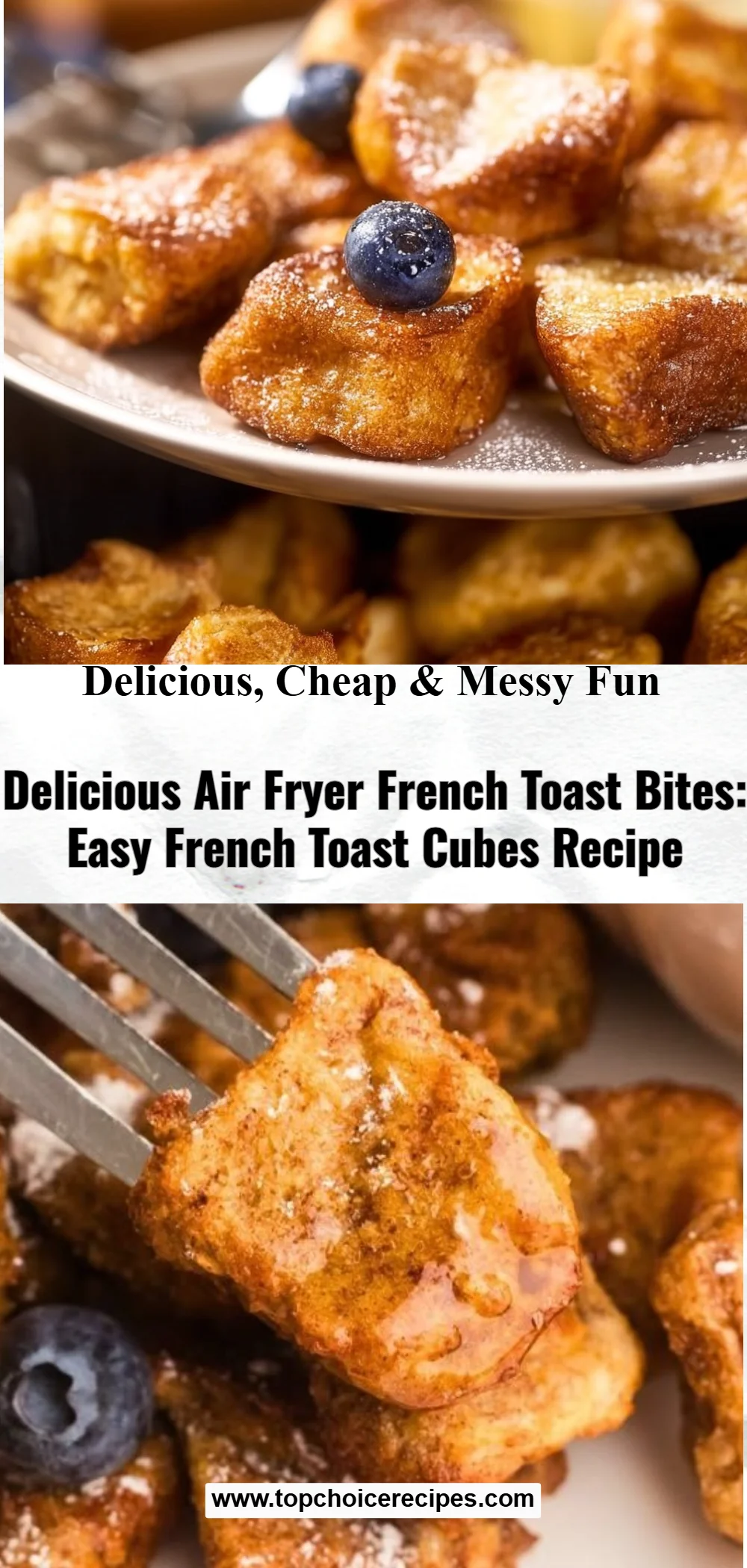 Air Fryer French Toast Bites