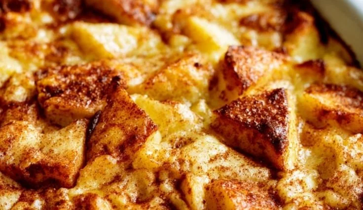 Apple Cinnamon Cottage Cheese Bake