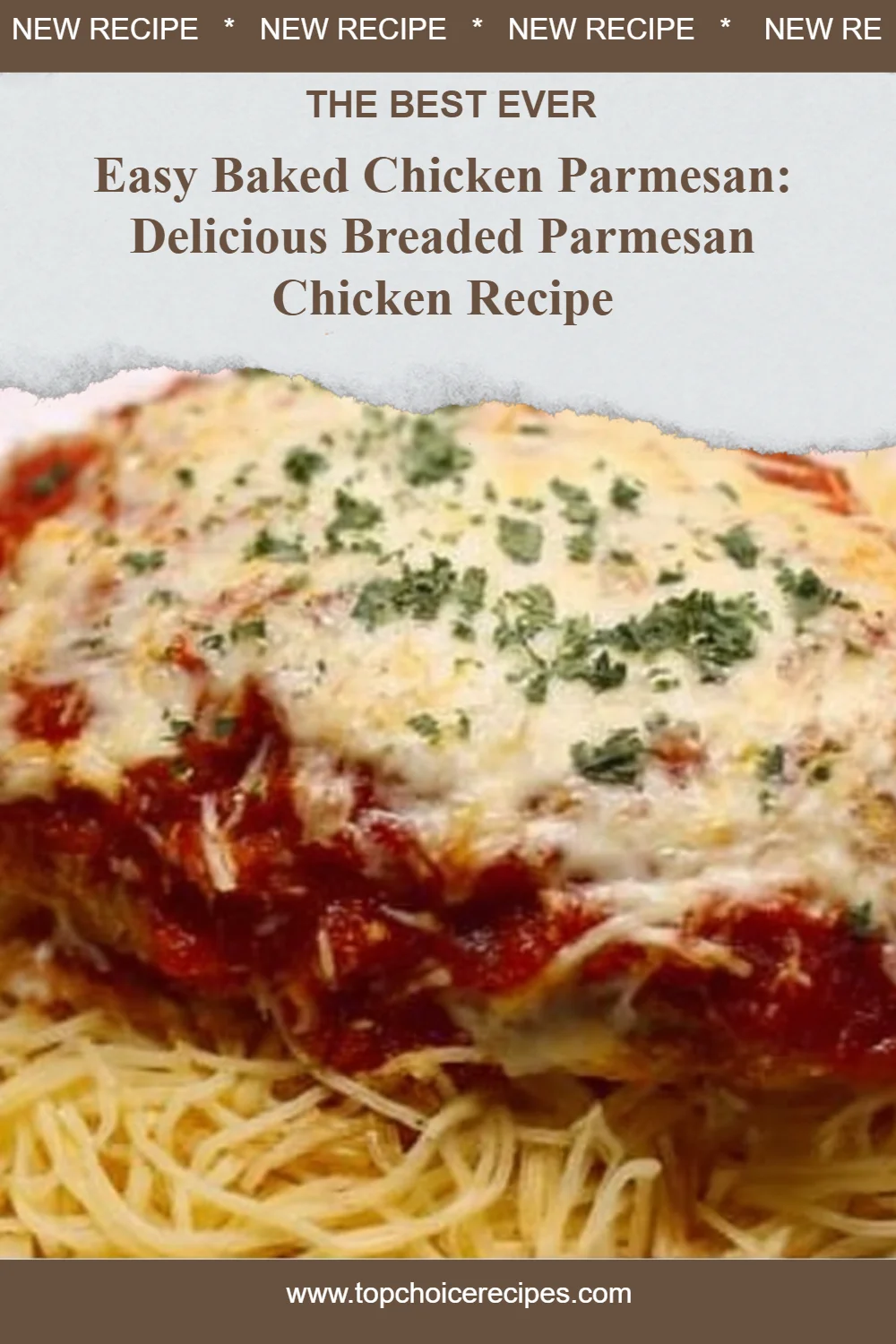 Baked Chicken Parmesan 5 Baked Chicken Parmesan