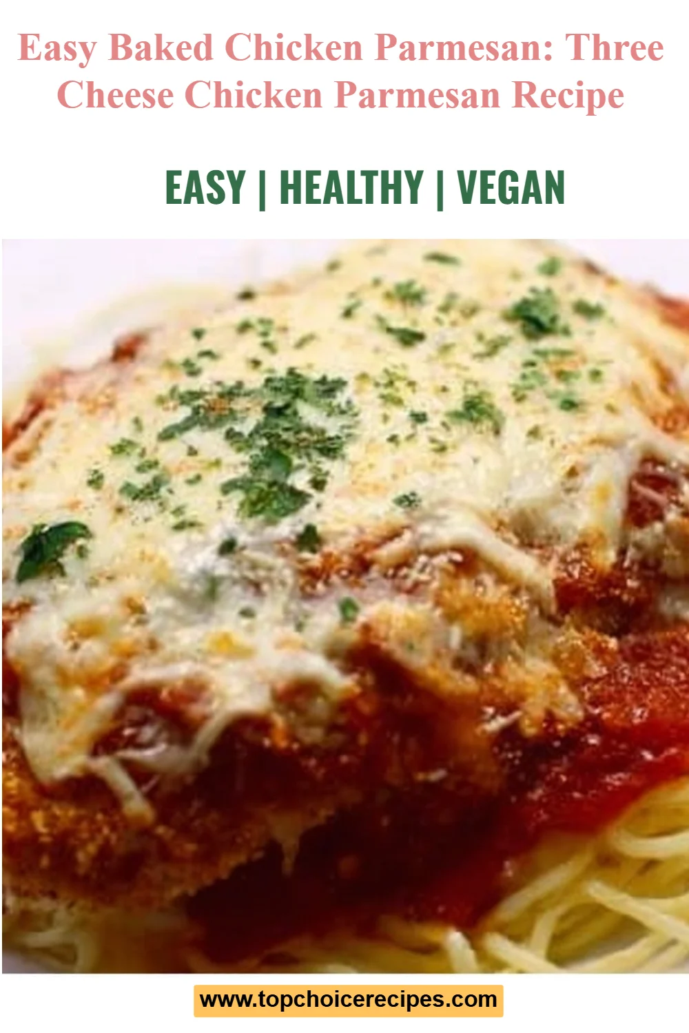 Baked Chicken Parmesan 6 Baked Chicken Parmesan