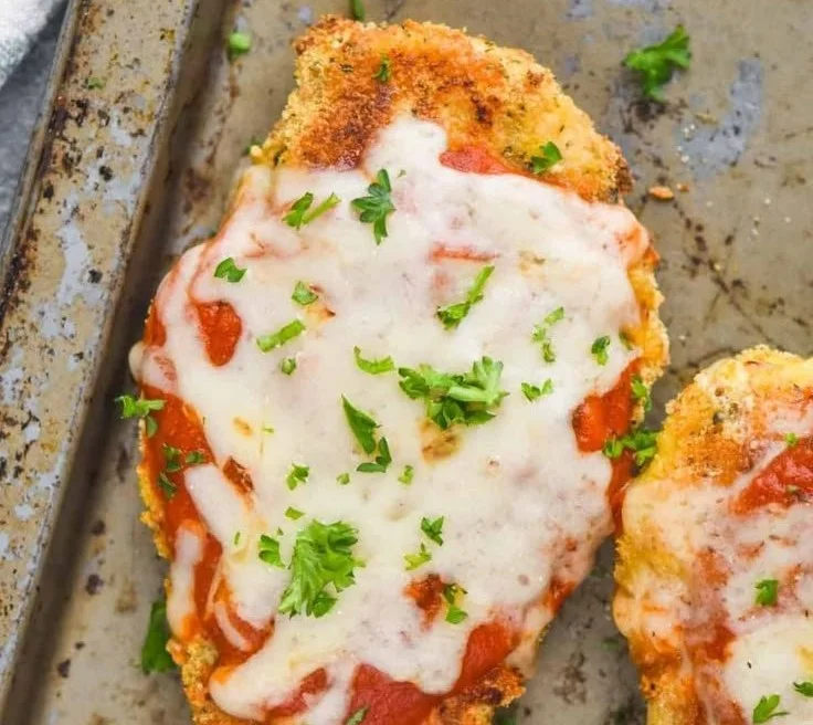 Baked Chicken Parmesan 5 Baked Chicken Parmesan