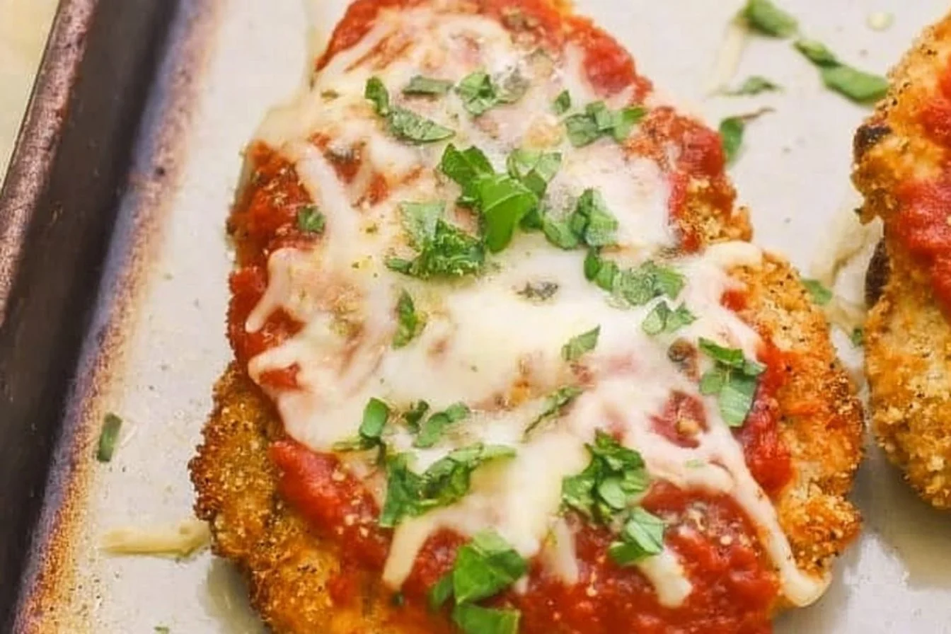 Baked Chicken Parmesan 6 Baked Chicken Parmesan