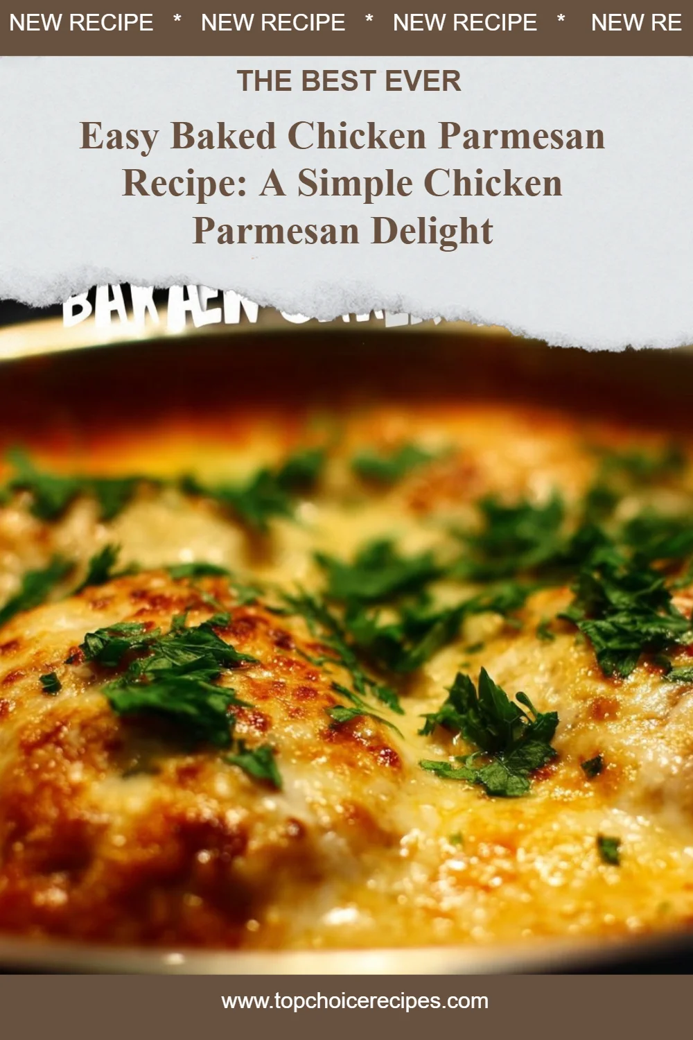 Baked Chicken Parmesan