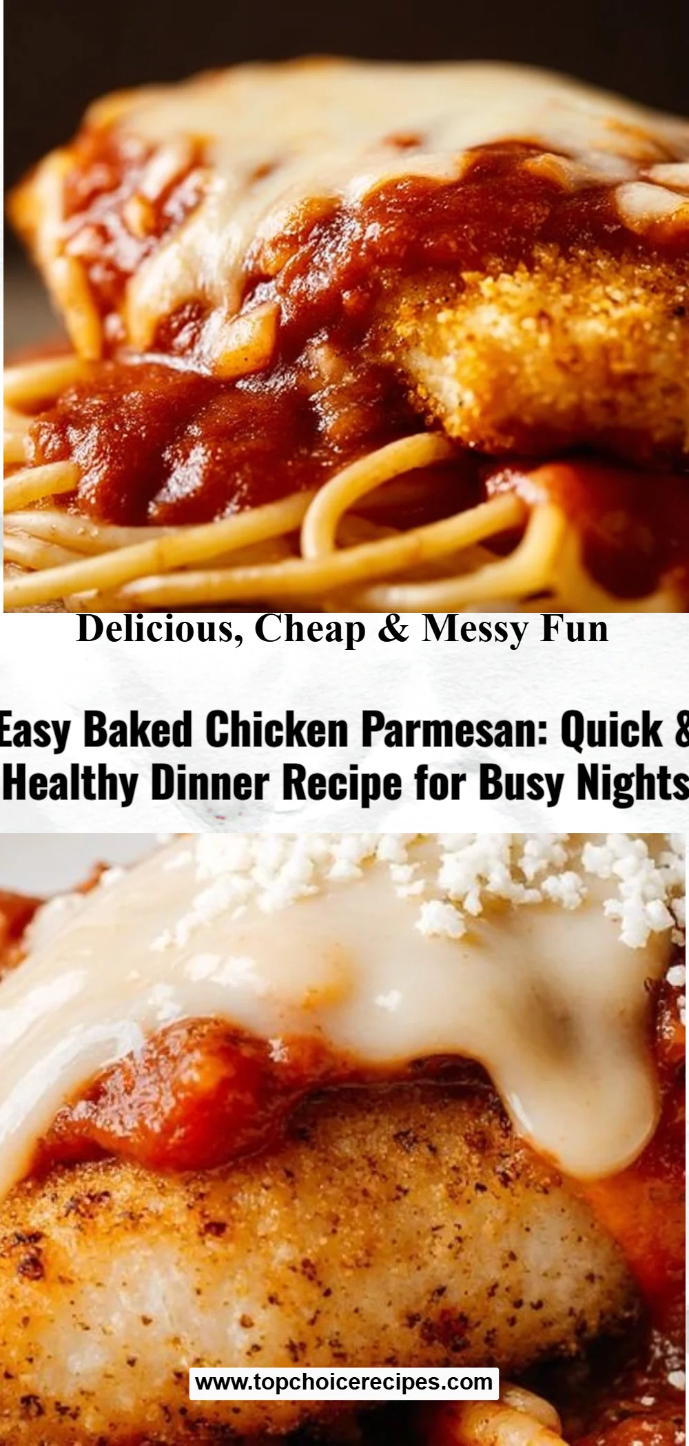 Baked Chicken Parmesan