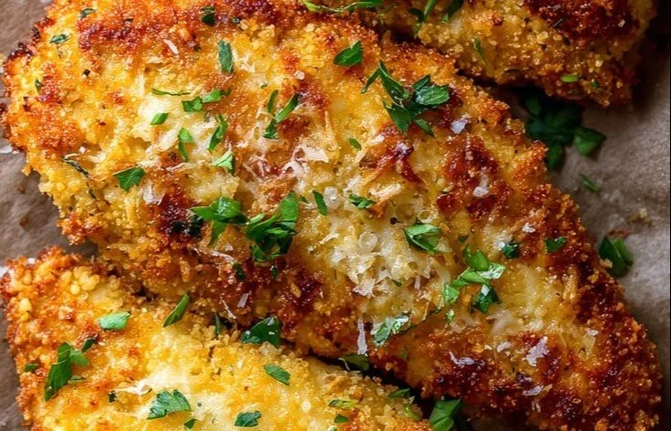 Baked Parmesan Crusted Chicken 6 Baked Parmesan Crusted Chicken