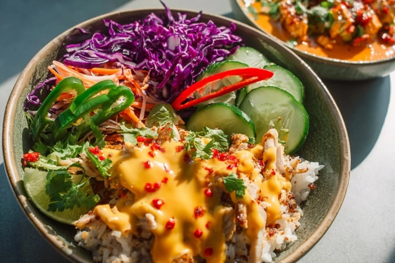 Bang Bang Chicken Bowl