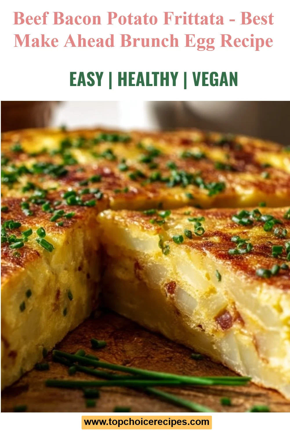 Beef Bacon Potato Frittata 6 Beef Bacon Potato Frittata