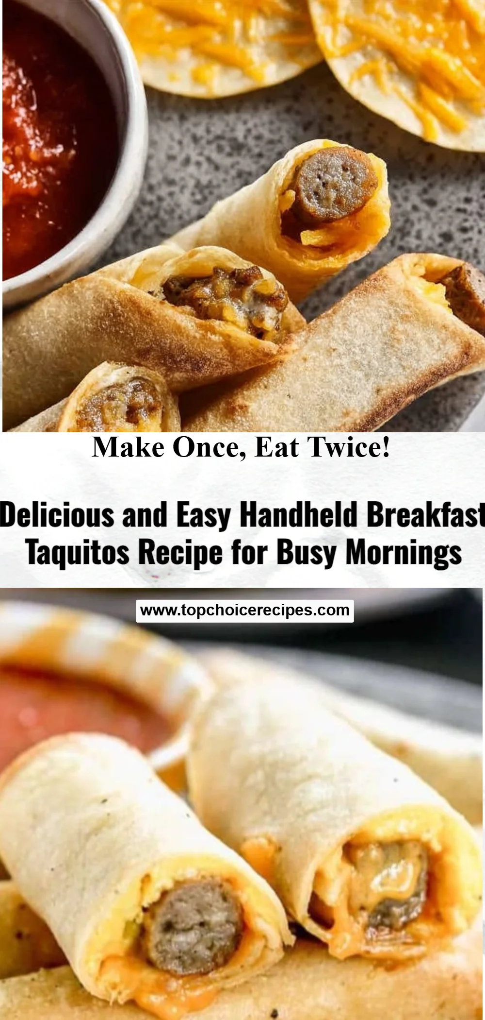 Breakfast Taquitos 5 Breakfast Taquitos