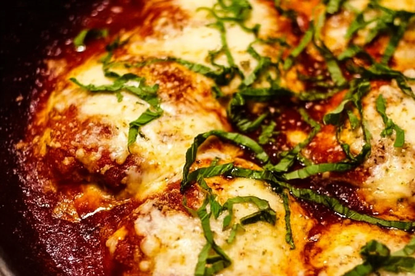 Carrabba's Chicken Parmesan 5 Plate of Carrabba's Chicken Parmesan with marinara sauce and cheese