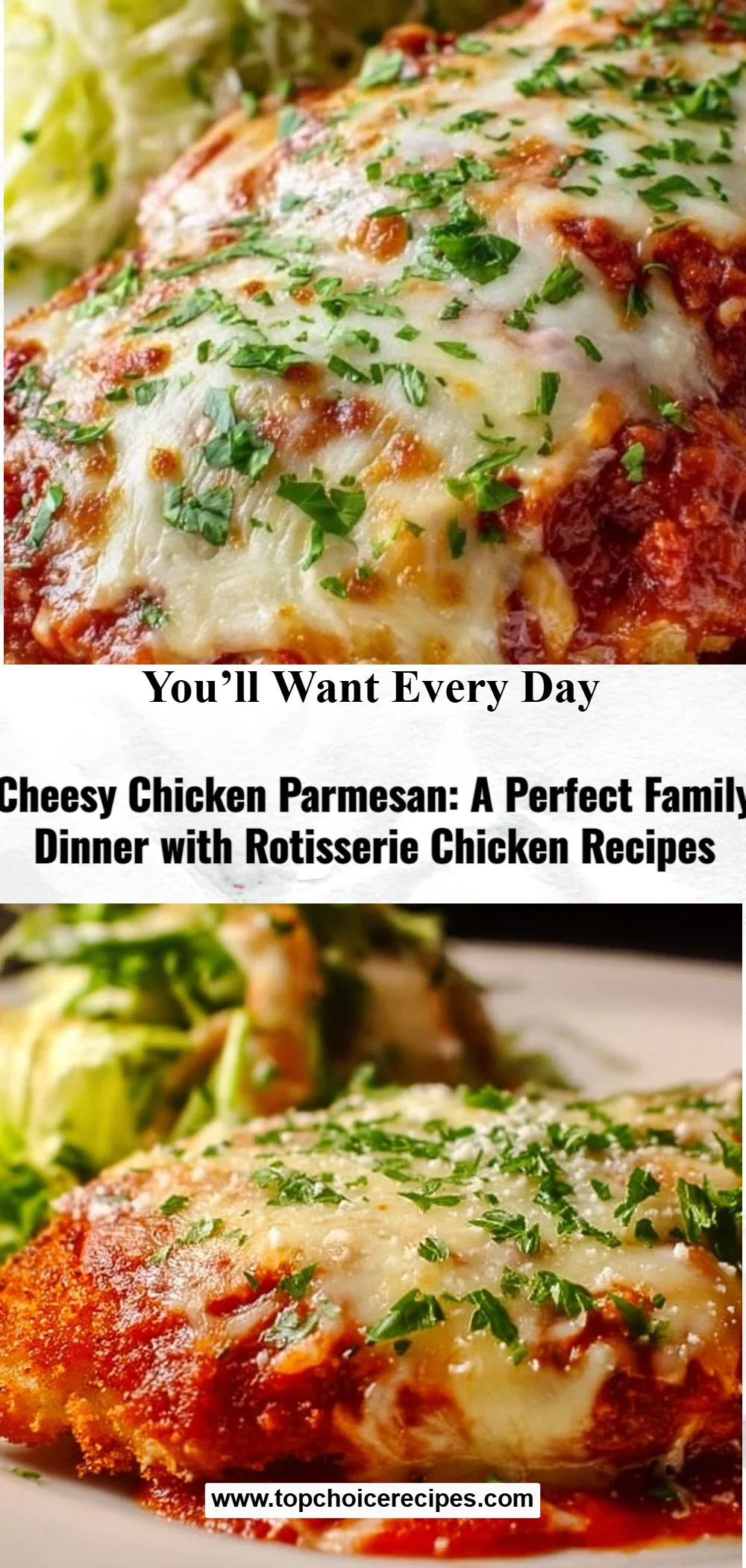 Cheesy Chicken Parmesan 5 Cheesy Chicken Parmesan