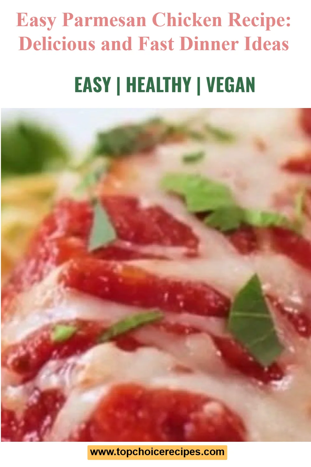 Chicken Parmesan 6 Chicken Parmesan