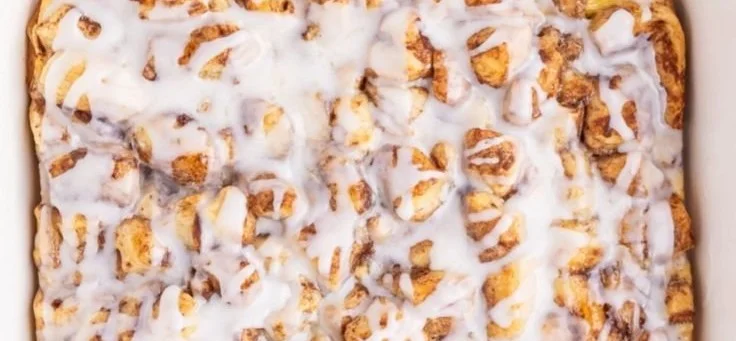 Cinnamon Roll Breakfast Bake 5 Cinnamon Roll Breakfast Bake