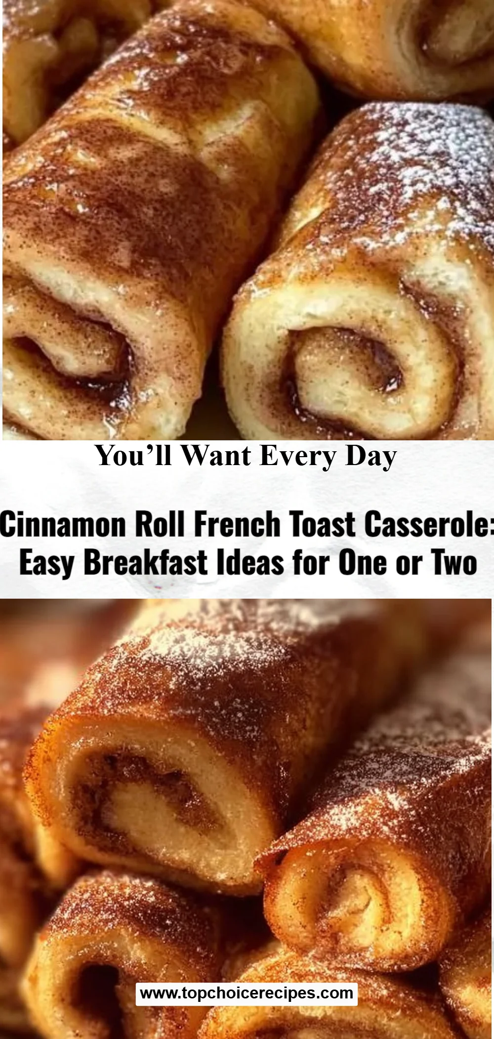 Cinnamon Roll French Toast Casserole 5 Cinnamon Roll French Toast Casserole
