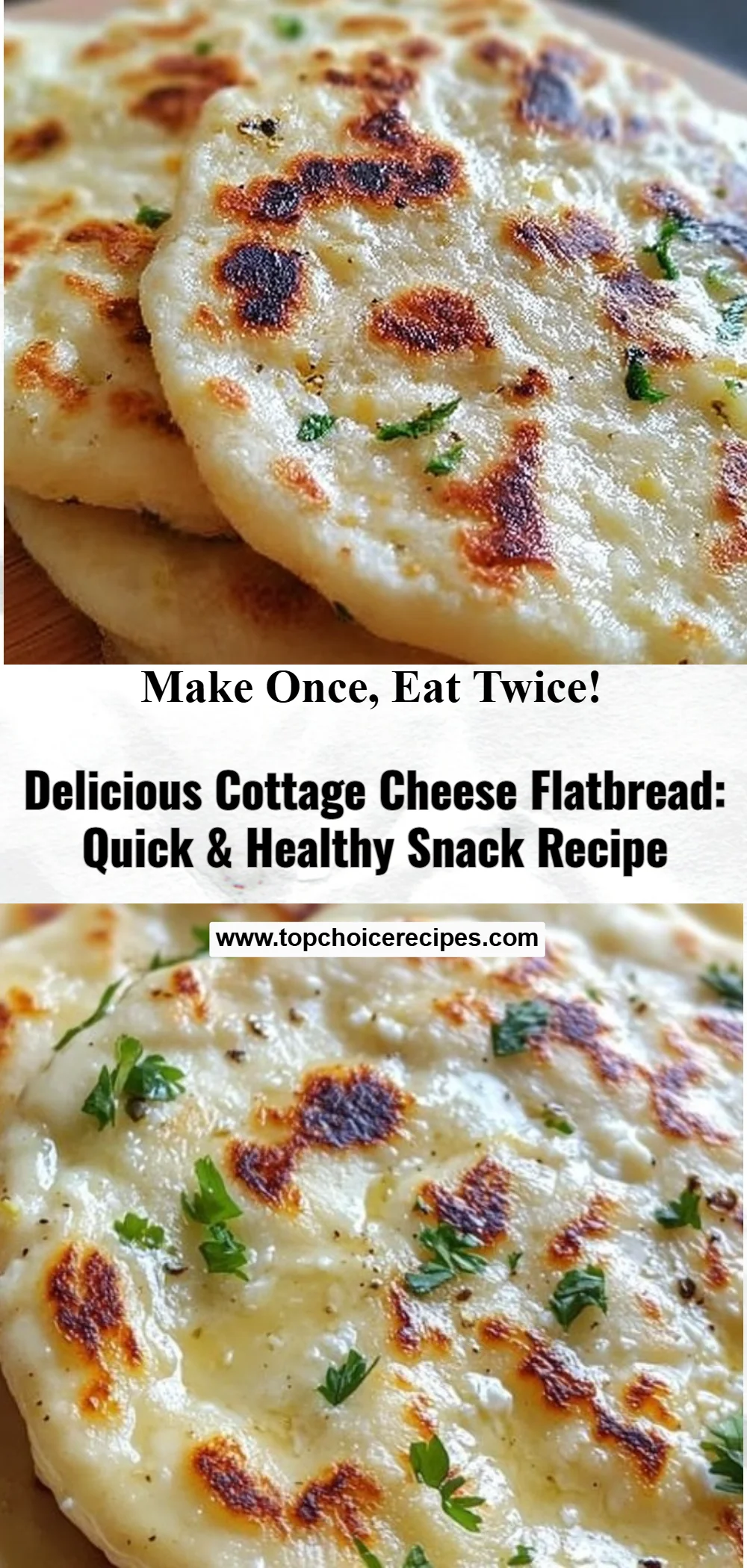 Cottage Cheese Flatbread 6 Cottage Cheese Flatbread