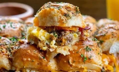 Cowboy Breakfast Sliders 8 Cowboy Breakfast Sliders