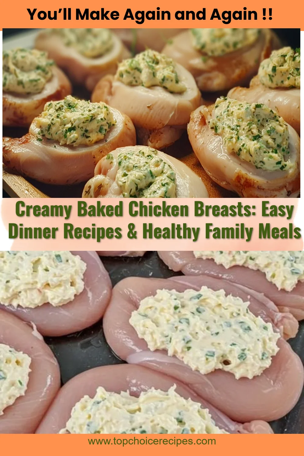 Creamy Baked Chicken Breasts 5 Creamy Baked Chicken Breasts