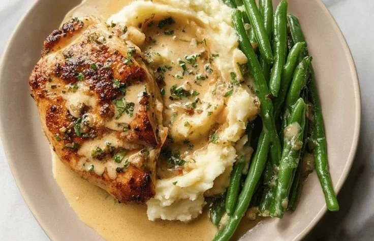 Creamy Garlic Parmesan Chicken Breast