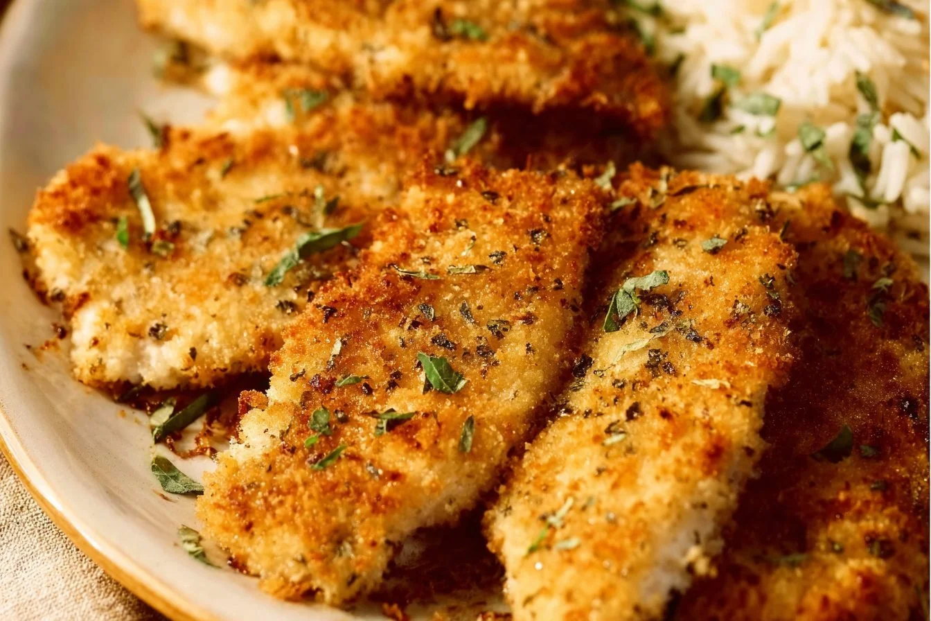 Crispy Baked Chicken Breasts 6 Crispy Baked Chicken Breasts