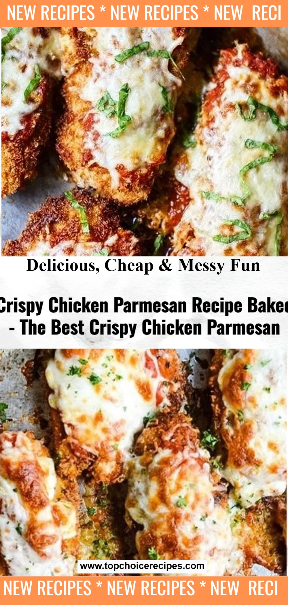 Crispy Chicken Parmesan