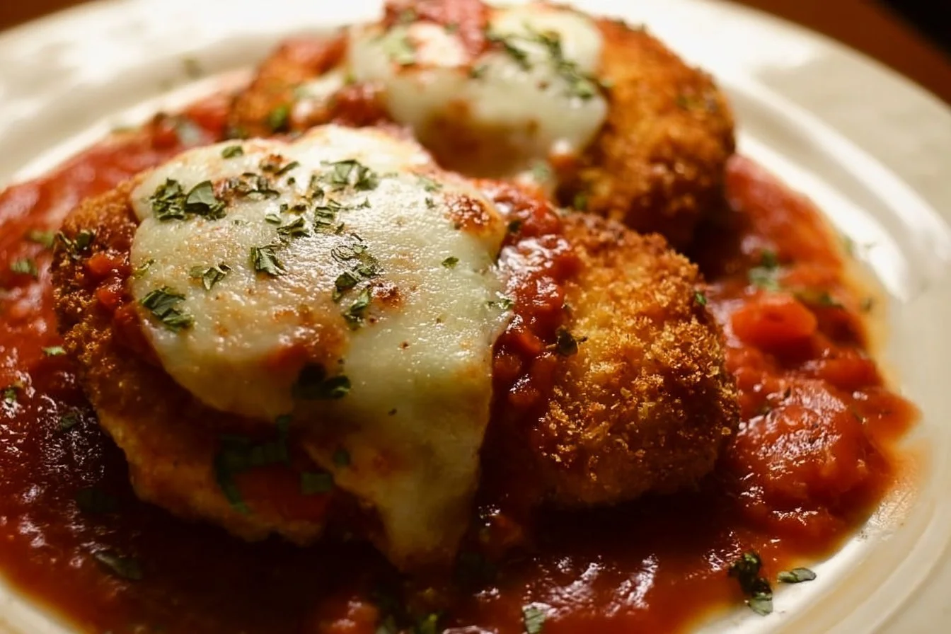 Crispy Chicken Parmesan 6 Crispy Chicken Parmesan