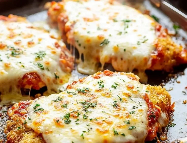 Crispy Chicken Parmesan