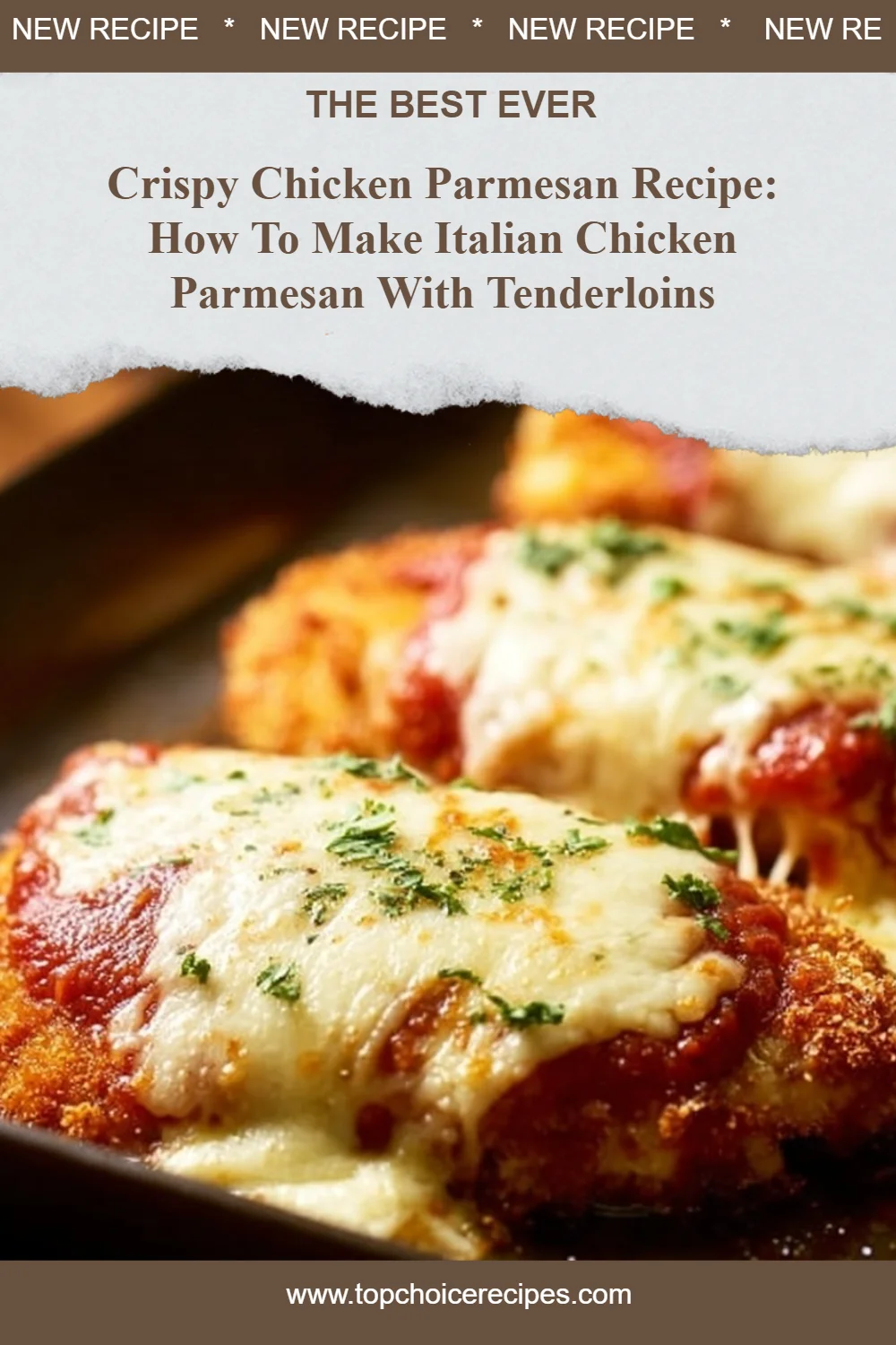 Crispy Chicken Parmesan