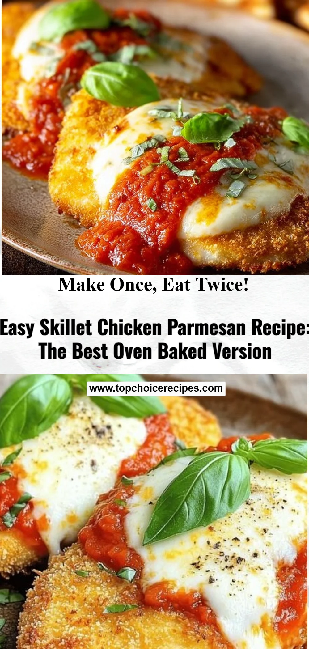 Crispy Chicken Parmesan